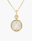 Roberto Coin Inc. Jewellery - Necklace Roberto Coin 18K Yelllow Gold Venetian Medallion Mother of Pearl Necklace