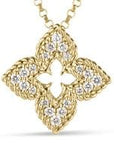 Roberto Coin Inc. Jewellery - Necklace Roberto Coin 18K Yellow Gold 0.15ctw Venetian Princess 18" Necklace