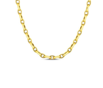 Roberto Coin Inc. Jewellery - Necklace Roberto Coin 18K Yellow Gold 17" Almond Link Chain