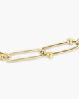 Roberto Coin Inc. Jewellery - Necklace Roberto Coin 18K Yellow Gold 18 inch Beaded Paperclip Link Chain