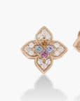 Roberto Coin Inc. Jewellery - Earrings - Stud Roberto Coin 18K Yellow Gold Small Venetian Princess Multi Gem Studs