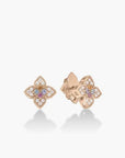 Roberto Coin Inc. Jewellery - Earrings - Stud Roberto Coin 18K Yellow Gold Small Venetian Princess Multi Gem Studs