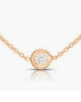 Roberto Coin Inc. Jewellery - Necklace Roberto Coin 18K Yellow Gold Three Diamond Station Necklace
