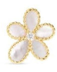 Roberto Coin Inc. Jewellery - Earrings - Stud ROBERTO COIN JASMINE DIAMOND AND MOTHER OF PEARL FLOWER STUD EARRINGS