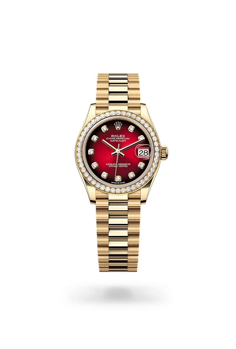 Rolex Datejust in 18 ct yellow gold, M278288RBR-0041