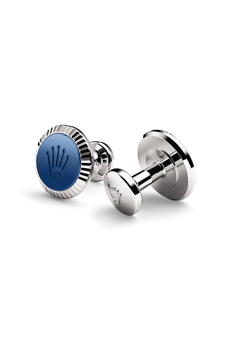 Rolex Cufflinks Rolex ‘Fluted’ cufflinks