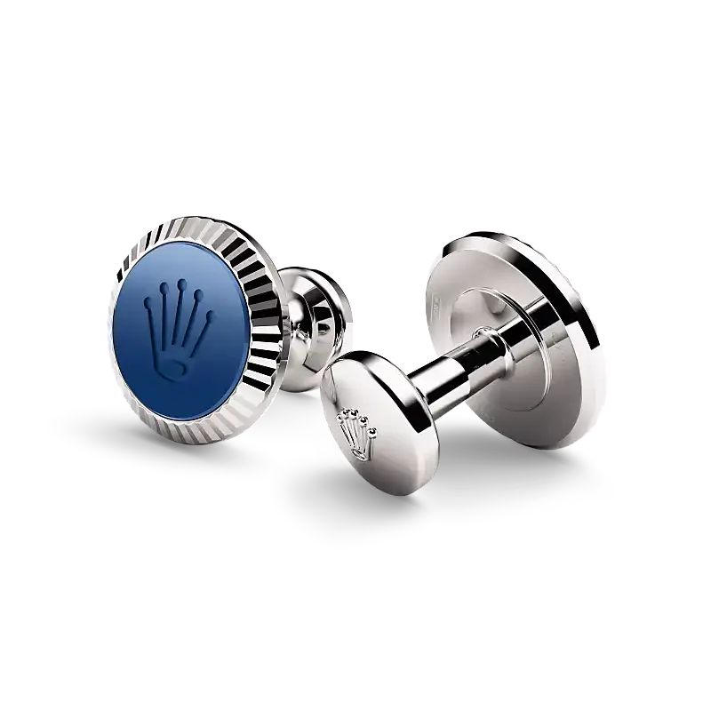 Rolex Cufflinks Rolex ‘Fluted’ cufflinks