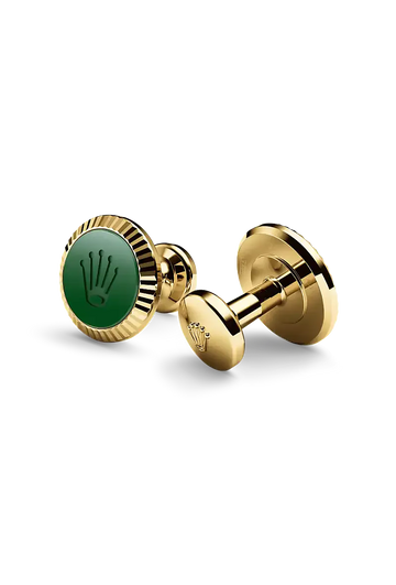 Rolex Cufflinks Rolex ‘Fluted’ cufflinks