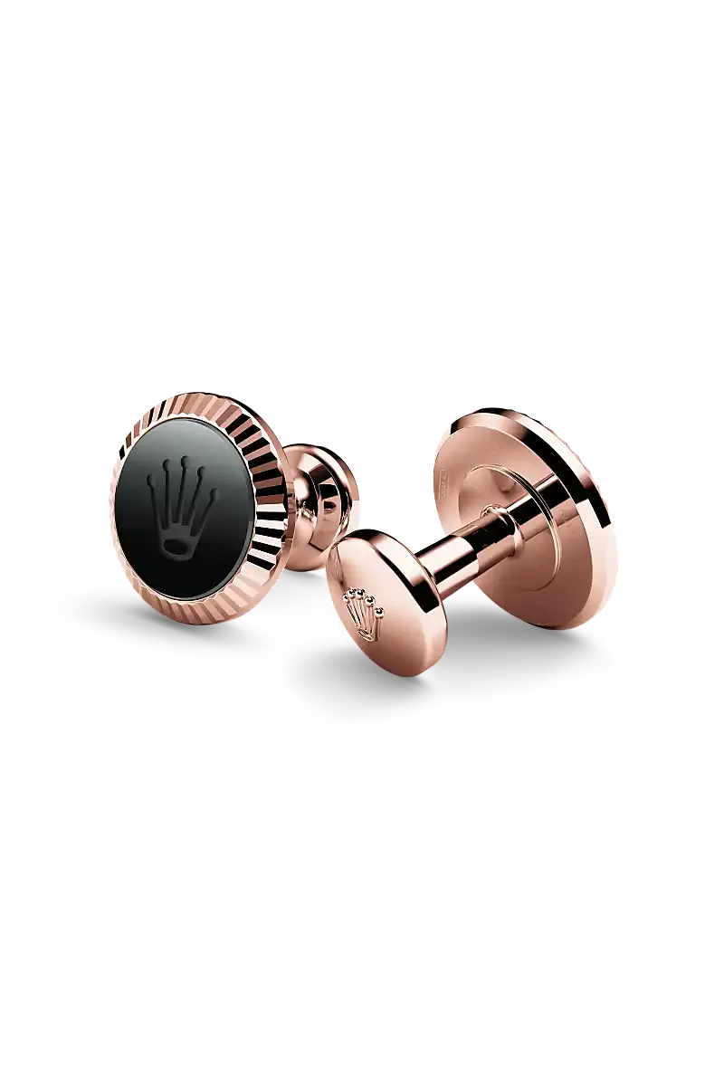 Rolex Cufflinks Rolex ‘Fluted’ cufflinks