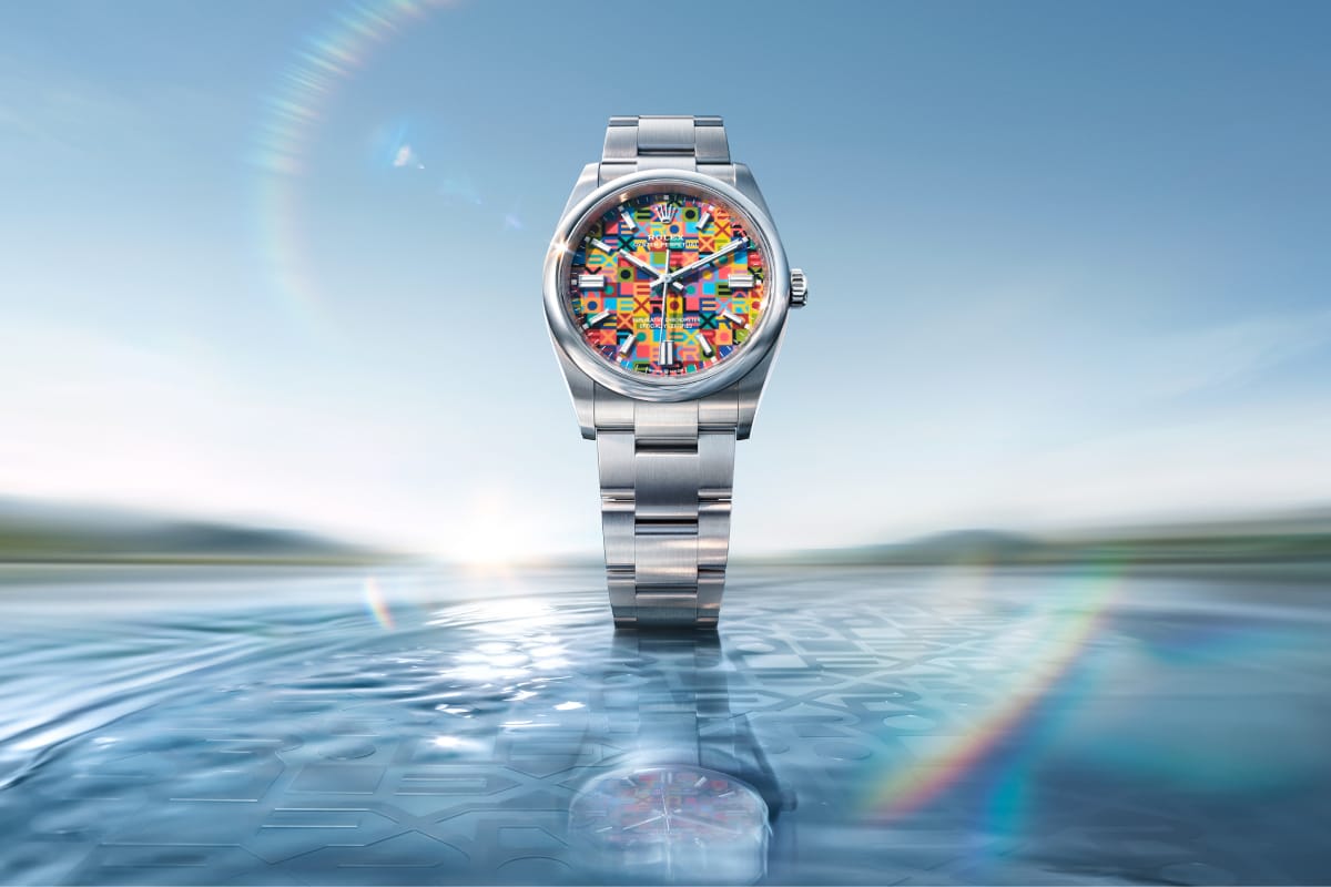 Oyster Perpetual 36 - Touch of Gold
