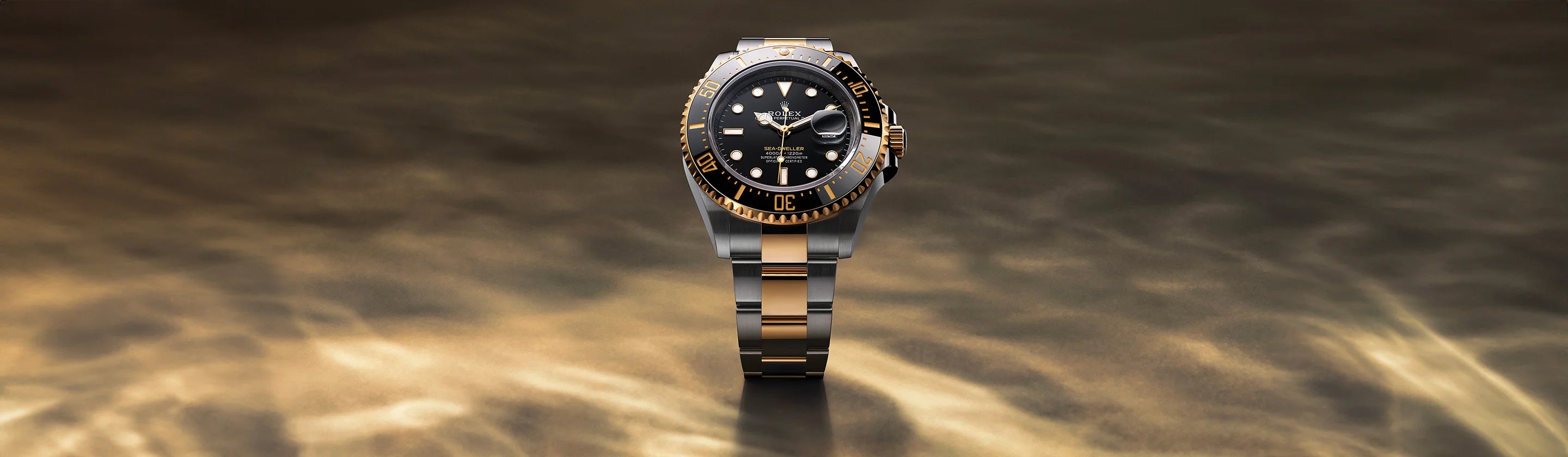 rolex sea-dweller watches - touch of gold