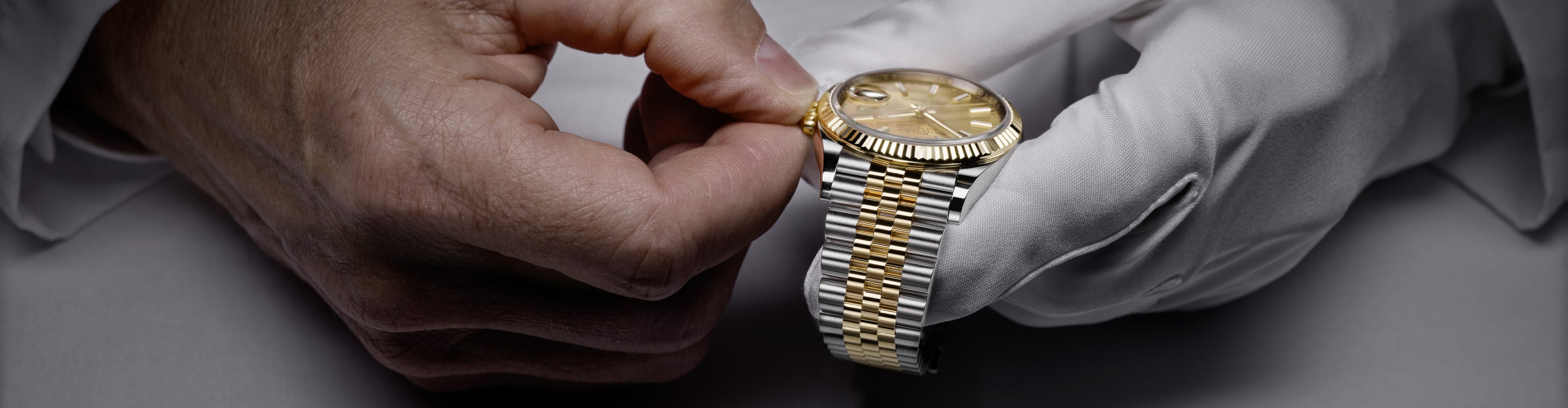 servicing your rolex - touch of gold