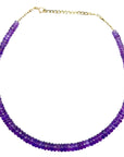 Shakti Jewellery - Necklace Shakti 14K Gold and Amethyst Necklace