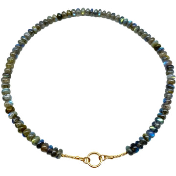 Shakti Jewellery - Necklace Shakti 14K Gold Labradorite Beaded Necklace