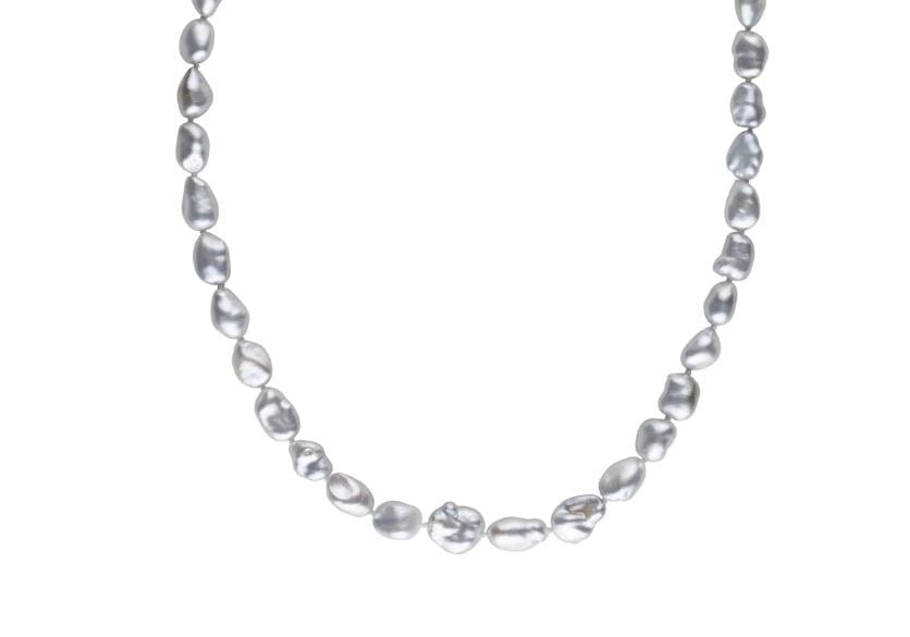 Shakti Jewellery - Necklace Shakti Silver Grey Tahitian Pearl Necklace