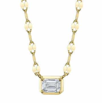 Shy Creation Jewellery - Necklace Shy Creation 14K Yellow Gold Sparkle Chain Diamond Necklace