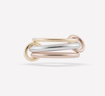 Spinelli Kilcollin Jewellery - Rings Spinelli Kilcollin Capricorn Mix 18k Gold and Sterling Silver Ring