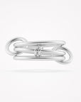 Spinelli Kilcollin Jewellery - Rings Spinelli Kilcollin Sterling Acacia Three Linked Ring Size 7.5