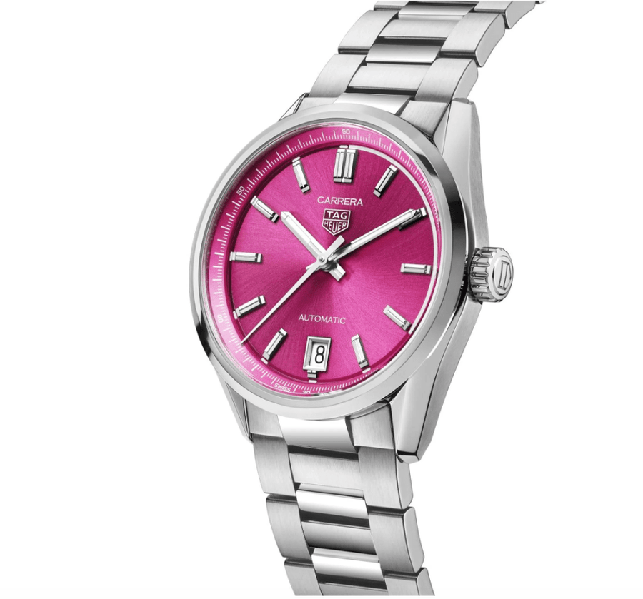 TAG HEUER CARRERA DATE 38MM Touch of Gold Fine Jewellery An Official Rolex Retailer