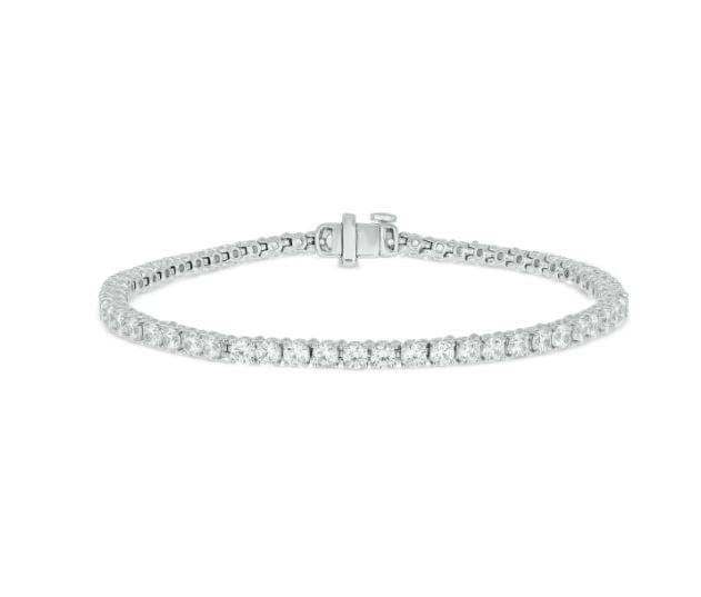 Touch of Gold Jewellery - Bracelet Touch of Gold 14K White Gold 3.10ct Tennis Bracelet