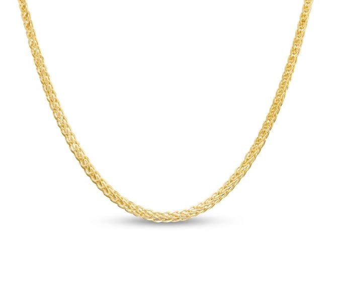 Touch of Gold Jewellery - Necklace Touch of Gold 14K Yellow Gold 2mm 18" Wheat Link Chain