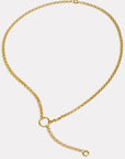 BY PARIAH 14K Gold Belcher Collector Chain Necklace
