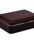 Wolf Designs Accessories - Jewellery Accessories Wolf Bella Bordeaux Medium Jewellery Box