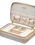 Wolf Designs Accessories - Leather goods Wolf Bella Medium Jewellery Box in Ivory