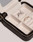 Wolf Designs Accessories - Jewellery Accessories WOLF Caroline Black Jewelry Travel Case