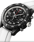 Breitling Watches X83310A71B1S1 BREIT Endurance Pro 38mm Chrono Wht Rub Strap Watch
