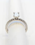 Touch of Gold Diamonds Jewellery - Engagement Ring 14K White Gold 0.60 carat Oval Diamond Engagement Ring