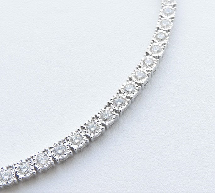 Amden Jewelry Jewellery - Bracelet 14K White Gold 3.15 Carat Diamond Tennis Bracelet