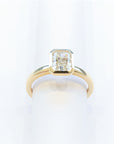 Touch of Gold Diamonds Jewellery - Engagement Ring 14K Yellow Gold 1.21ct Radiant Diamond Engagement Ring