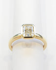Touch of Gold Diamonds Jewellery - Engagement Ring 14K Yellow Gold 1.21ct Radiant Diamond Engagement Ring