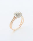 Amden Jewelry Jewellery - Rings Amden 14K White and Rose Diamond Ring