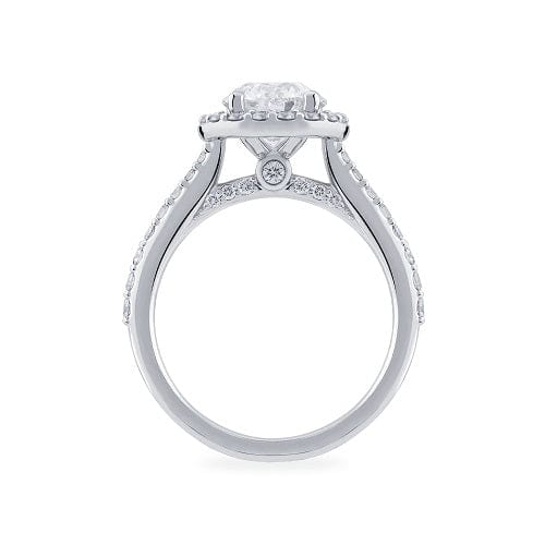 Birks Jewellery - Engagement Ring Birks 18K White Gold '1879' Halo 0.70ct Round Diamond Ring