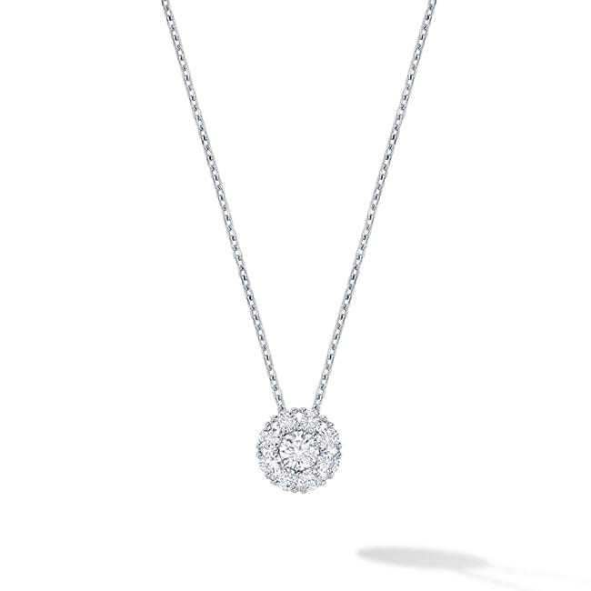 Birks Jewellery - Necklace Birks 18K White Gold and Diamond Snowflake Necklace