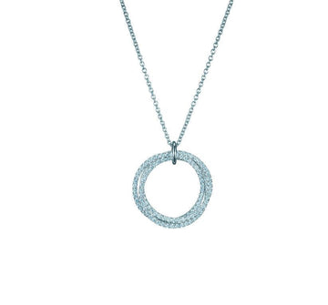 Birks Jewellery - Necklace Birks 18K White Gold Rosee du Matin Diamond Circles Necklace