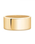 Birks Jewellery - Rings Birks 18K Yellow Gold 10mm Squared Band