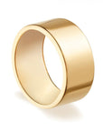 Birks Jewellery - Rings Birks 18K Yellow Gold 10mm Squared Band