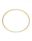 Birks Jewellery - Bracelet Birks 18K Yellow Gold Large Oval Bangle