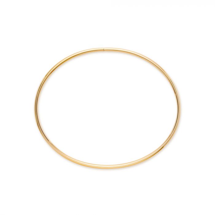Birks Jewellery - Bracelet Birks 18K Yellow Gold Large Oval Bangle