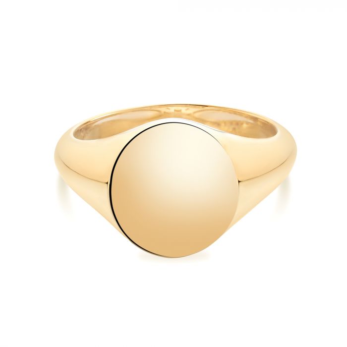 Birks Jewellery - Rings Birks 18K Yellow Gold Oval Signet Ring