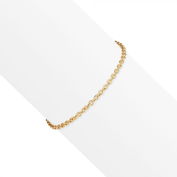 Birks Jewellery - Bracelet Birks 18K Yellow Gold Rolo60 Bracelet
