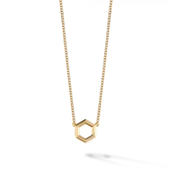 Birks Jewellery - Necklace Birks Iconic Bee Chic Yellow Gold Pendant, 18 Inches