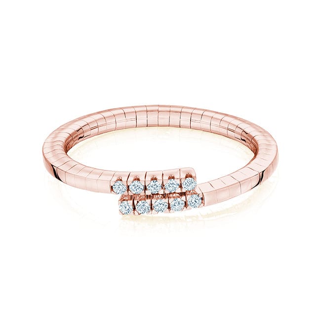 Birks Jewellery - Rings Birks Ros&eacute;e du Matin Rose Gold Flex Wrap Ring