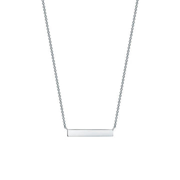 Birks Jewellery - Necklace Birks Silver Horizontal Bar Necklace