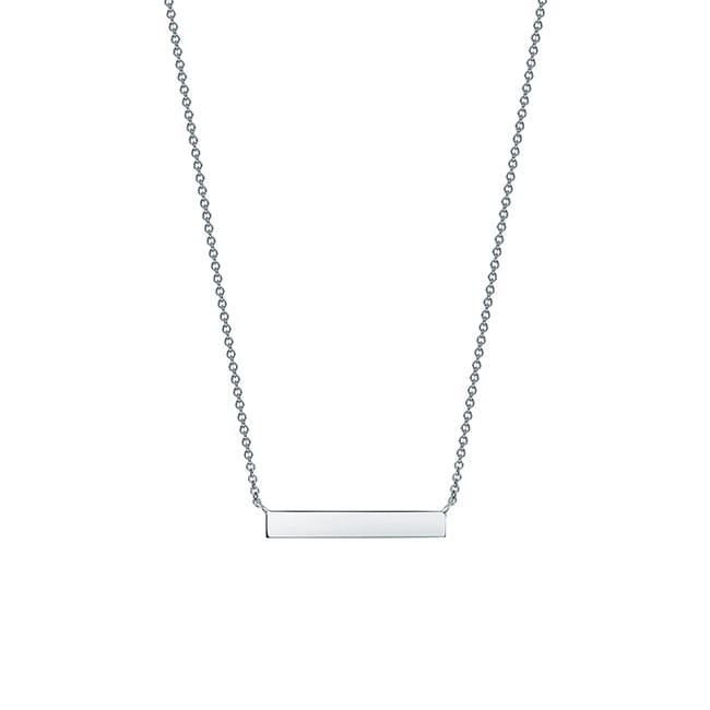 Birks Jewellery - Necklace Birks Silver Horizontal Bar Necklace