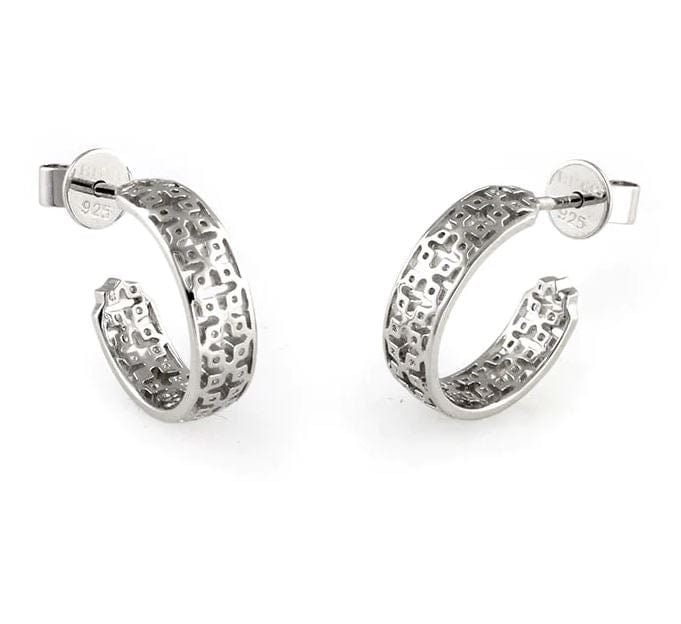 Birks Jewellery - Earrings - Hoop Birks Silver Muse Open Hoop Earrings
