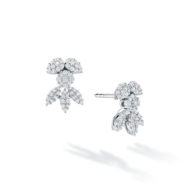 Birks Jewellery - Earrings - Stud Birks Snowflake Snowstorm Mini Diamond Earrings